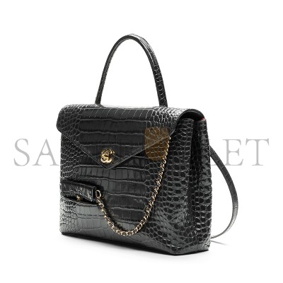 CHANEL MAXI FLAP BAG WITH TOP HANDLE AS6309 (31*24*9cm)